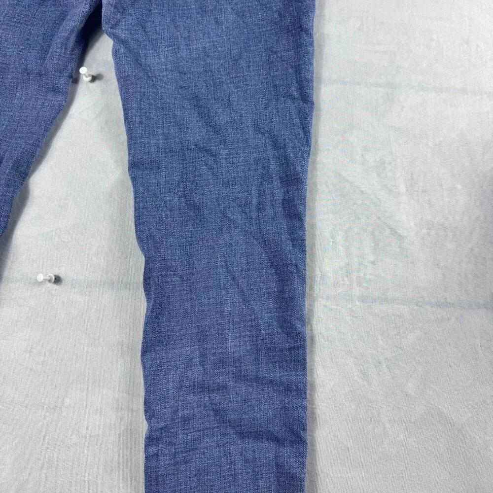 Y2K Levi's Skinny‎ Jeans Womens Blue Denim 721 High Rise 5-Pocket Comfort 28x28 - Picture 7 of 16